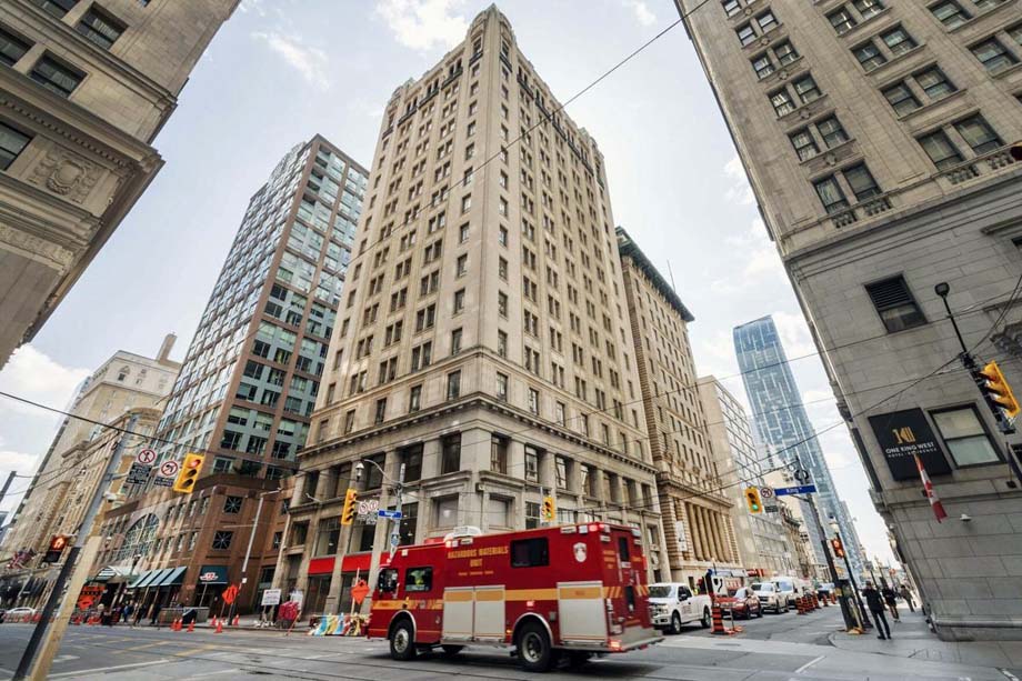 The former Canadian Pacific Railway headquarters.