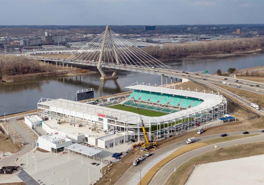 CPKC stadium in Kansas City.