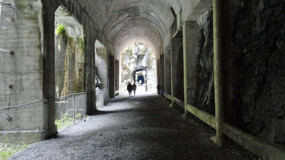 The Quintette Tunnels.