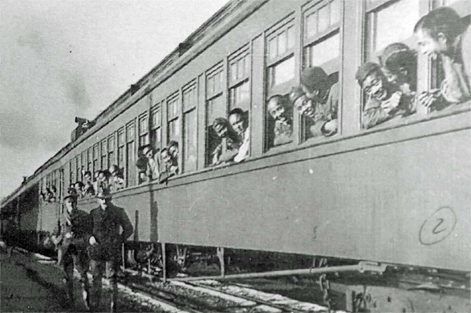 Chinese Labour Corps members.