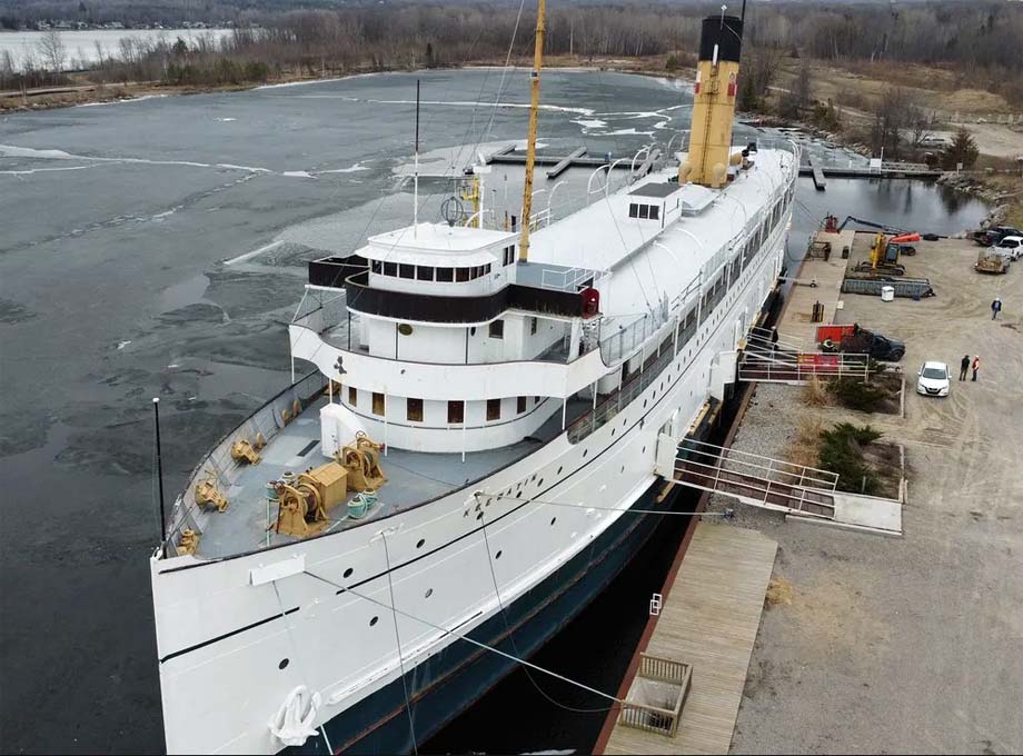 The S.S. Keewatin.