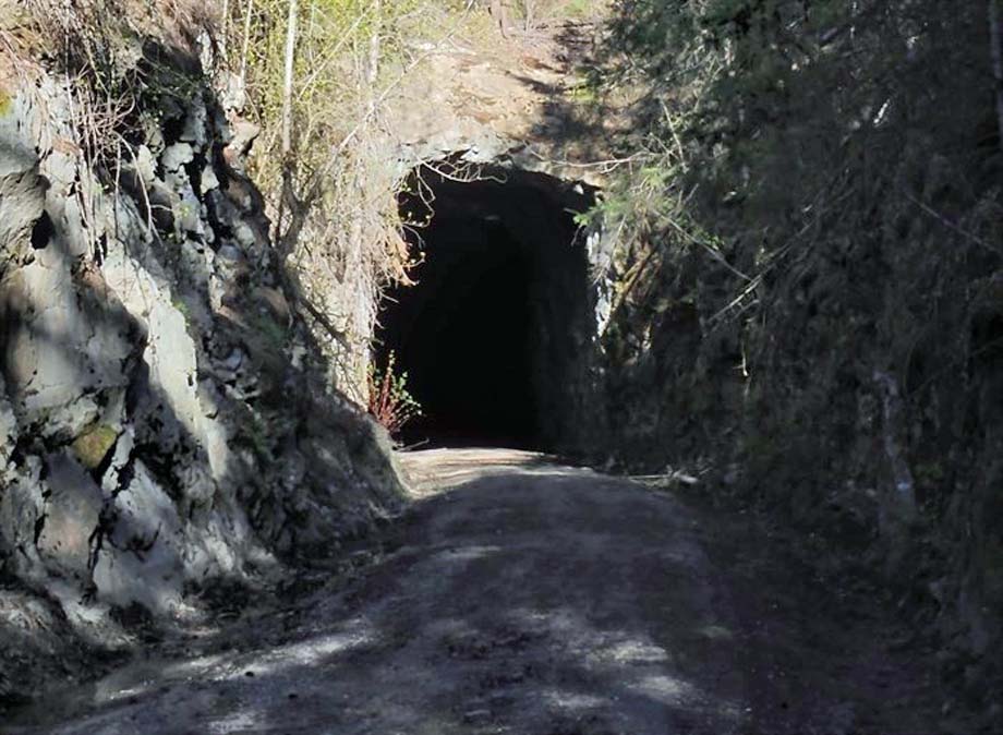 The Adra Tunnel near Naramata.