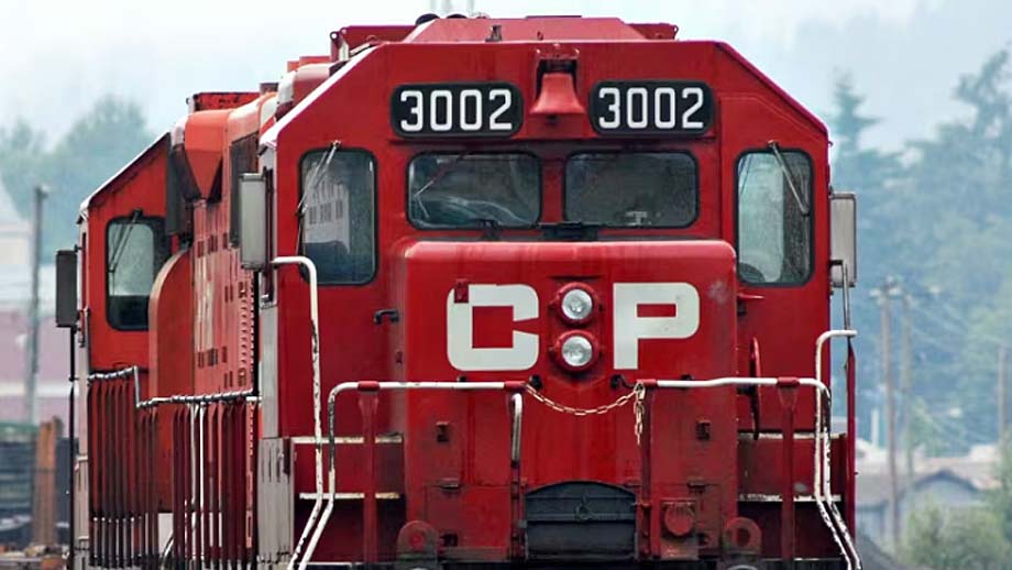 Two CPKC locomotives.