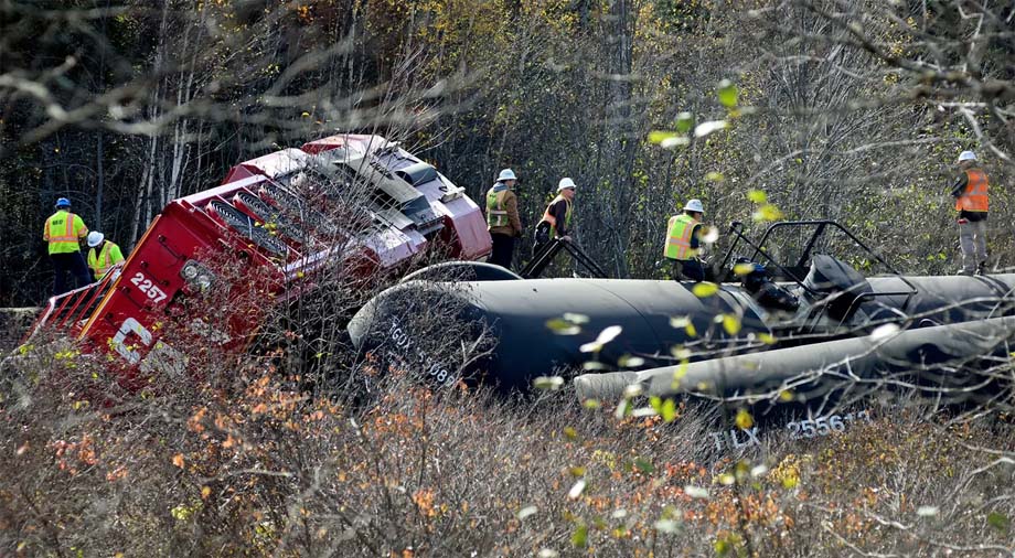 A CPKC derailment.