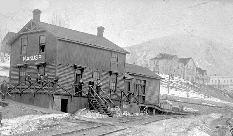 Nakusp CPR station.