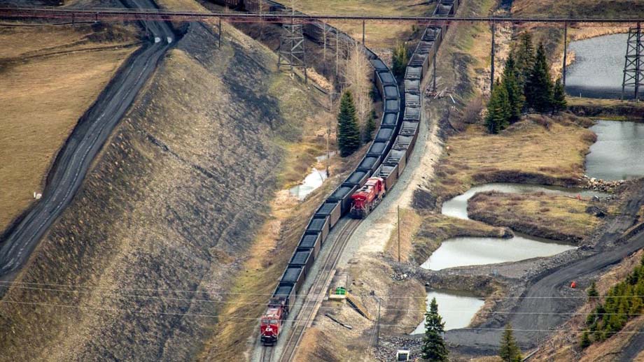 CPKC coal trains.