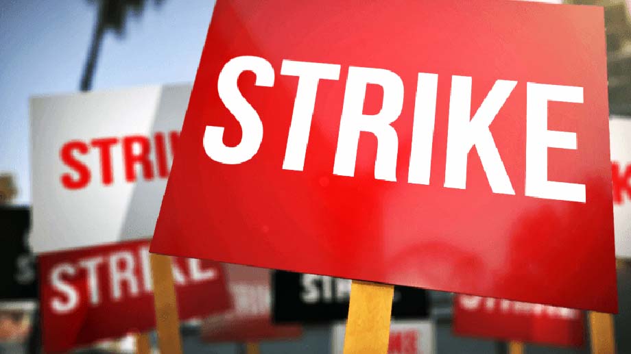 Strike signs.