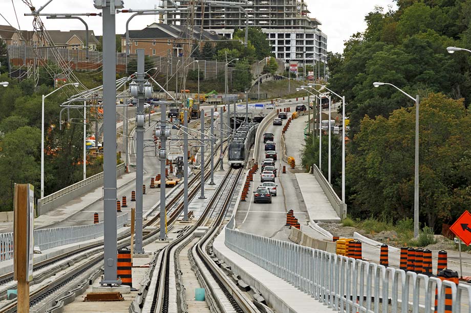 Tram testing.