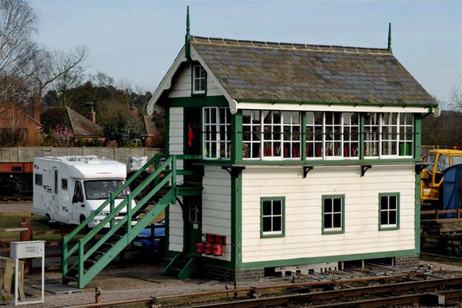 The Quorn signal box.