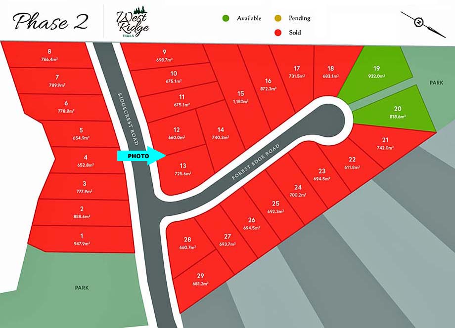 Map of Phase 2 development.