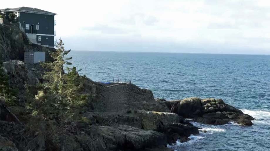 Homes on Sooke Point in East Sooke.