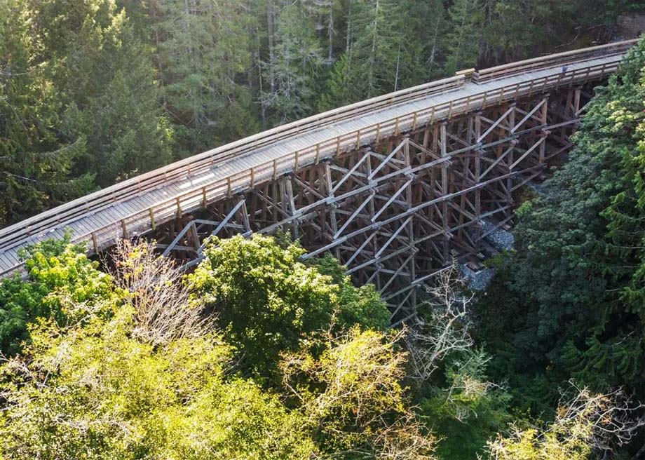 Todd Creek Trestle today.