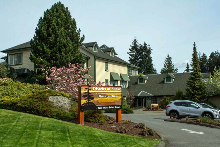 District of Sooke offices building.