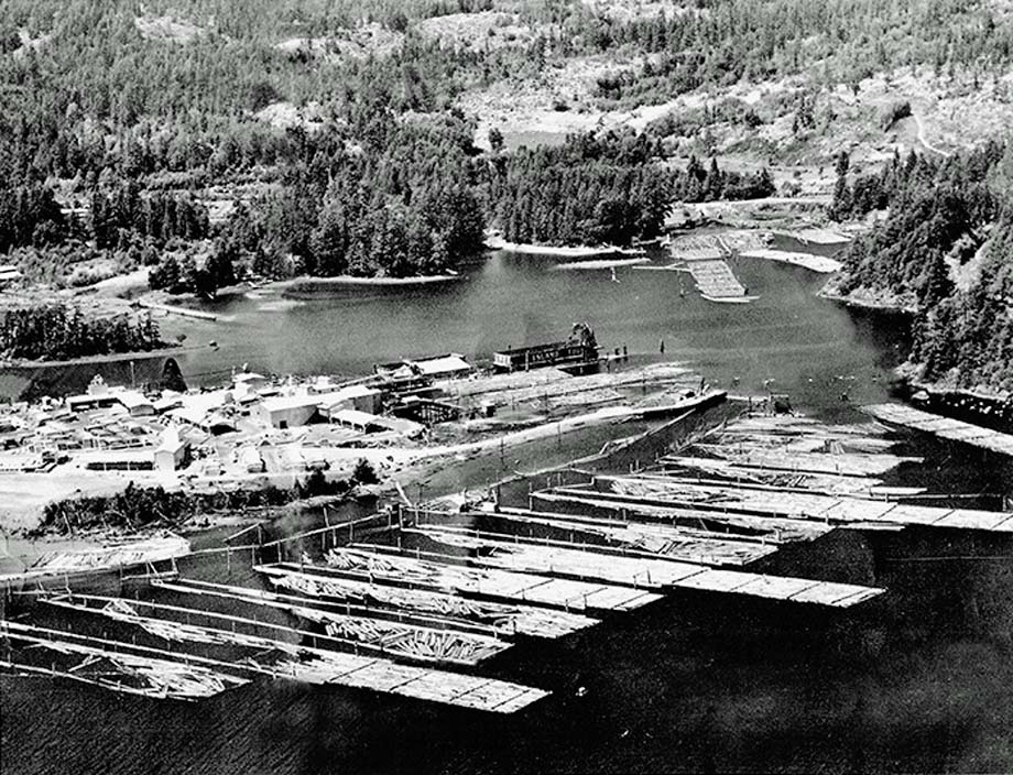 The sawmill at Cooper's Cove.