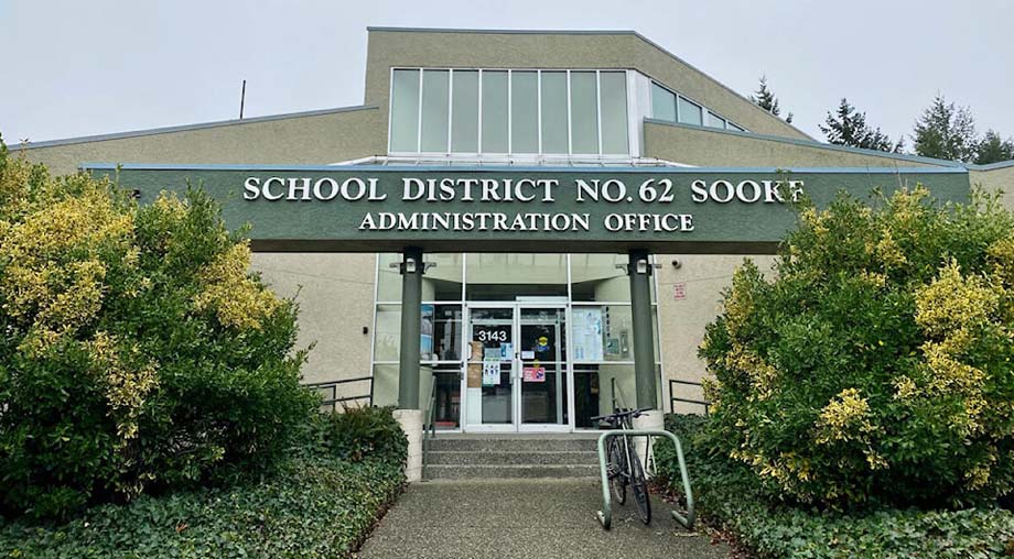 Sooke School District 62 office.