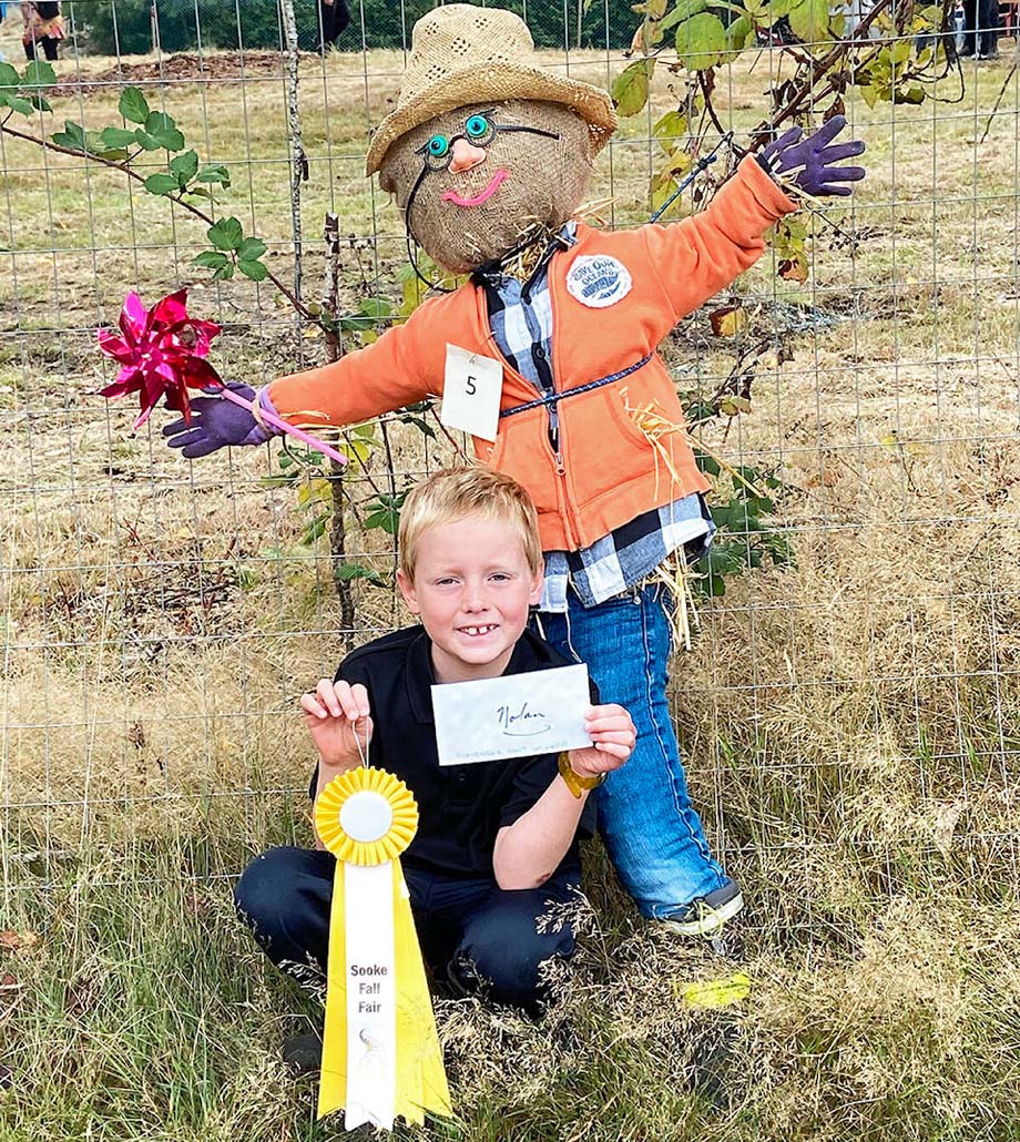 Scarecrow and un-named boy.