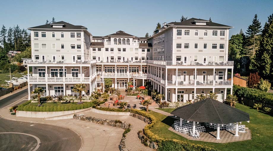 The Prestige Hotel in Sooke.