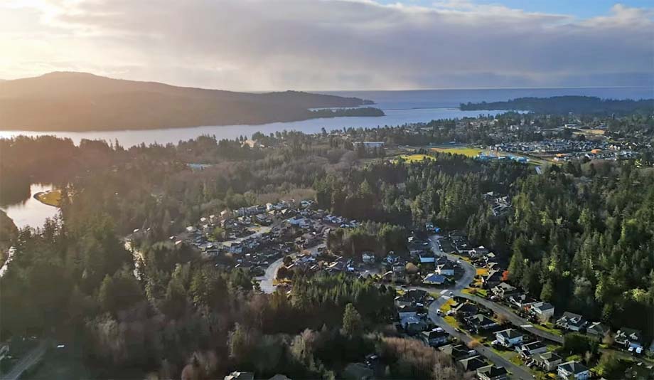 Sooke River, Sun River, and Sooke proper.