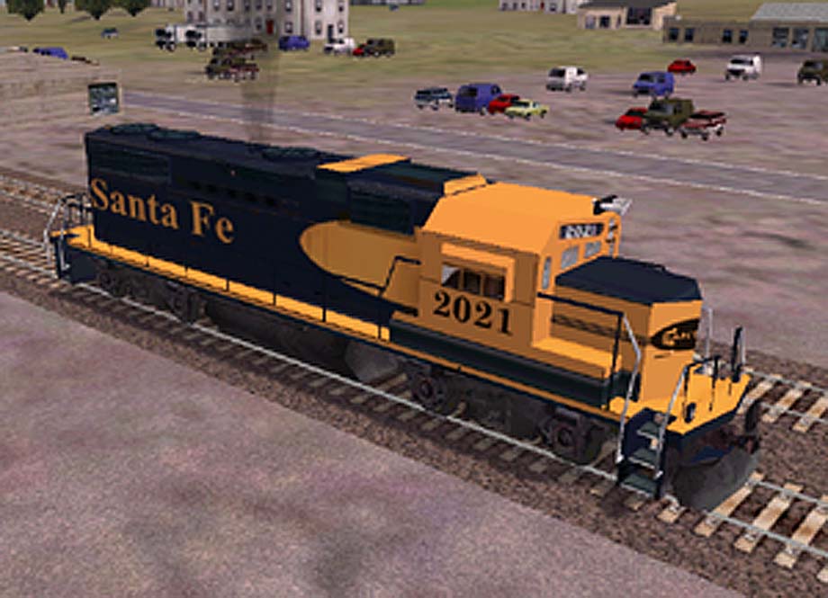 Santa Fe GP38 skin for MSTS.