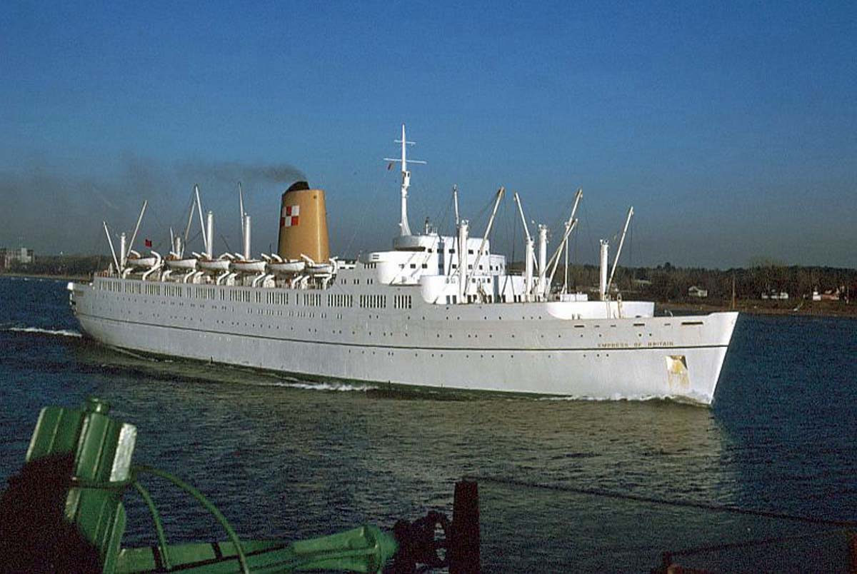 RMS "Empress of Britain".