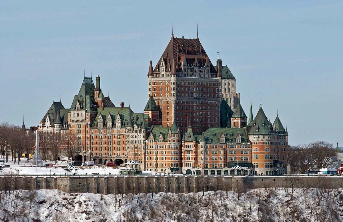 The Chateau Frontenac.