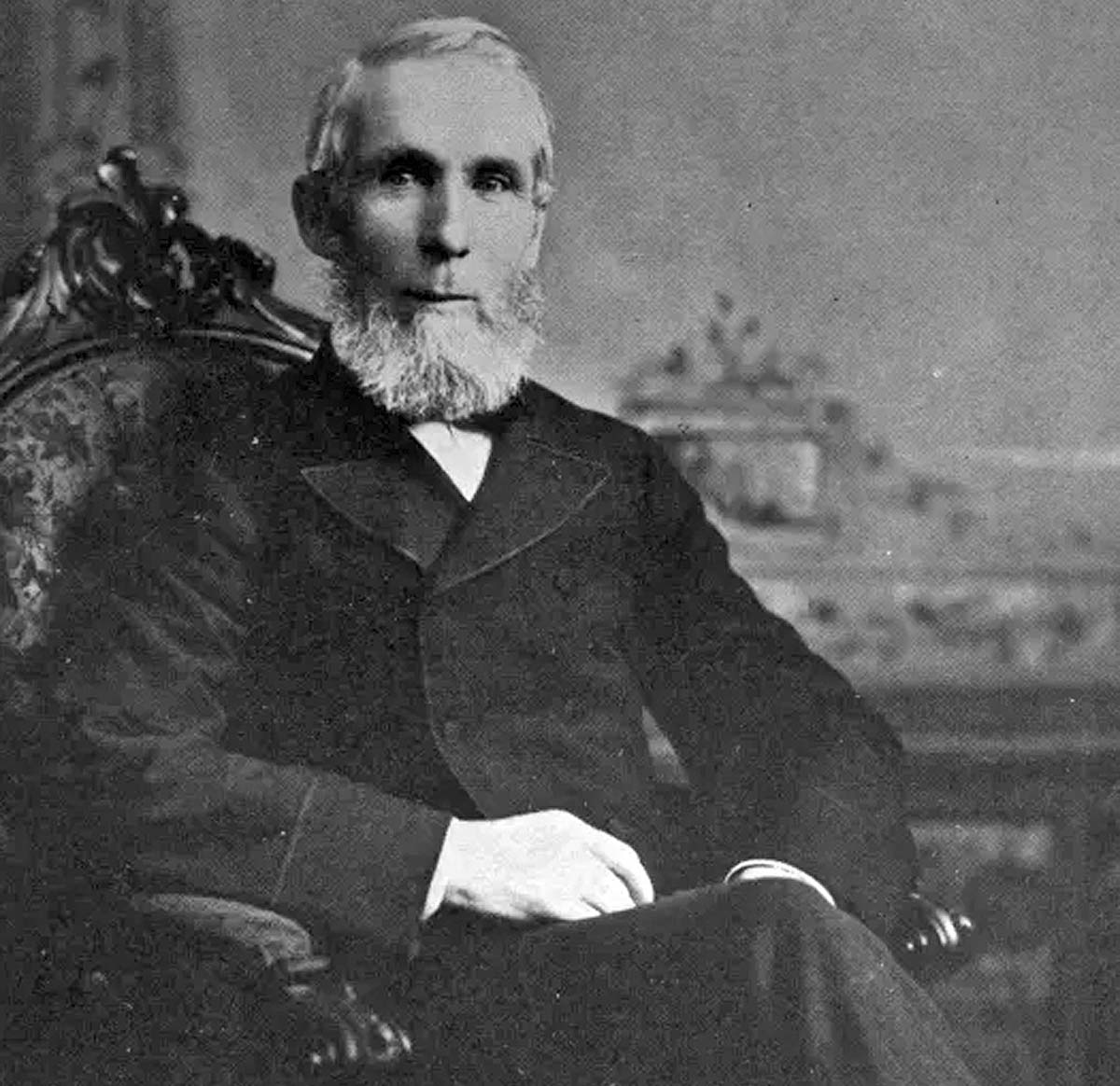 Prime Minister Alexander Mackenzie.