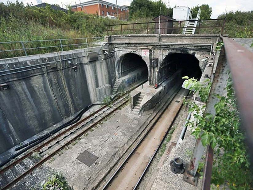 The CP Windsor-Detroit tunnel.