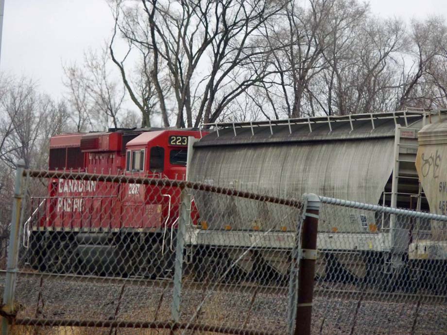 A CP freight train.