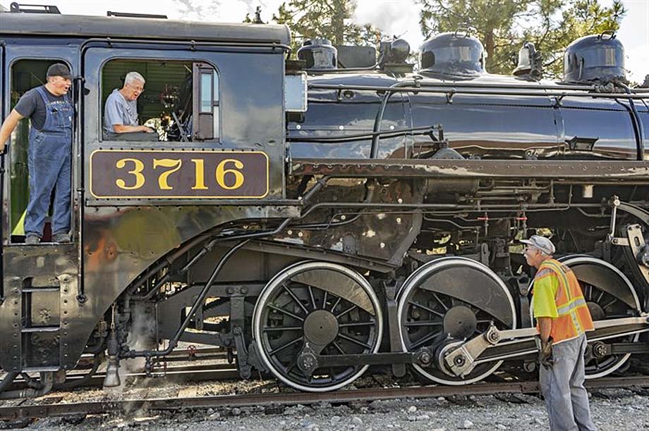 Ex-Canadian Pacific 2-8-0 Consolidation number 3716.