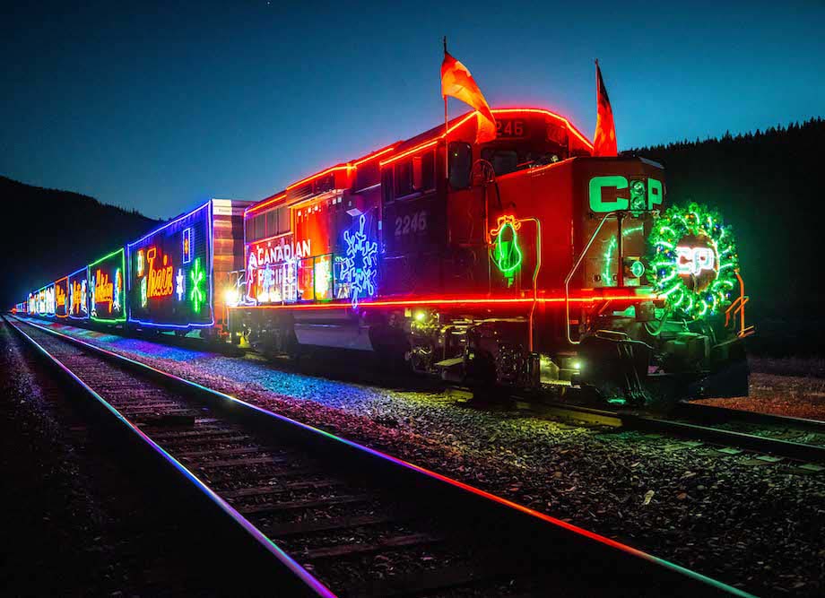 Canadian Pacific's Holiday Train.