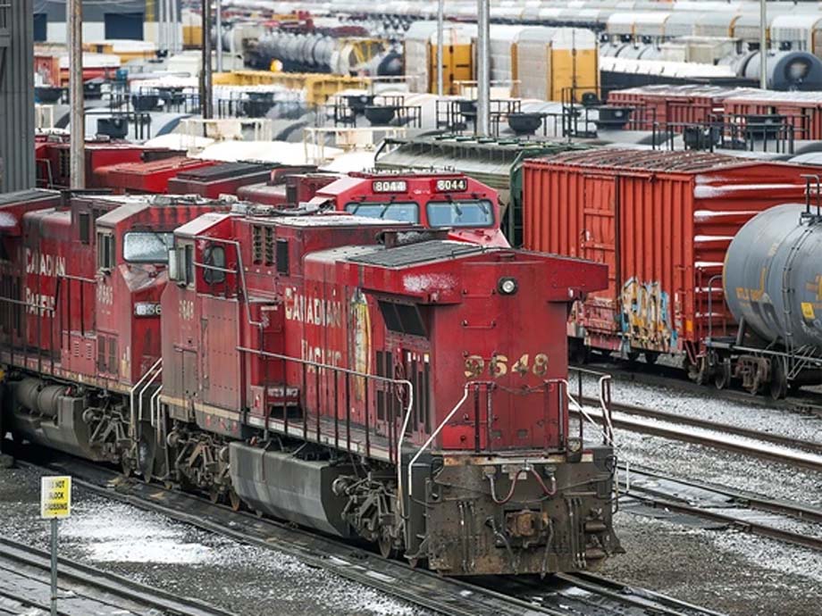 CP equipment in Alyth Yard.