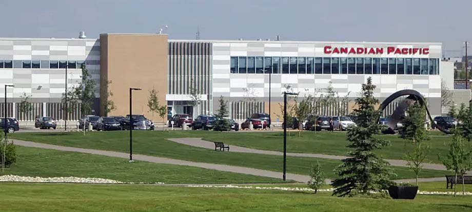 The CP headquarters building in Calgary.