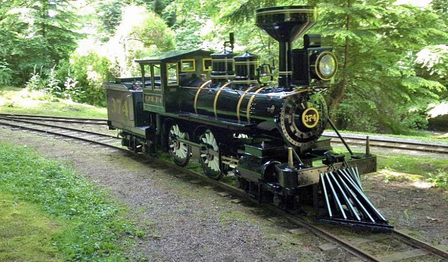 Stanley Park miniature railway number 374.