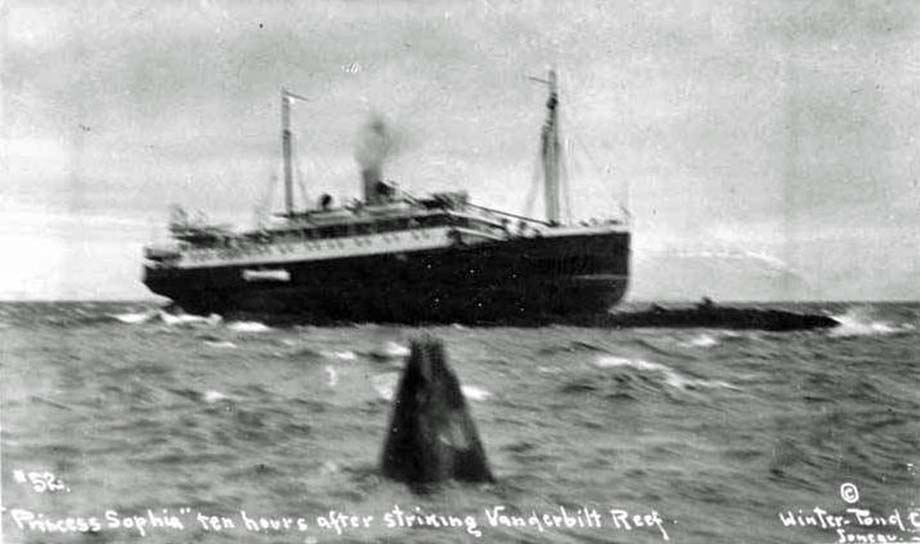 The Princess Sophia steamship.