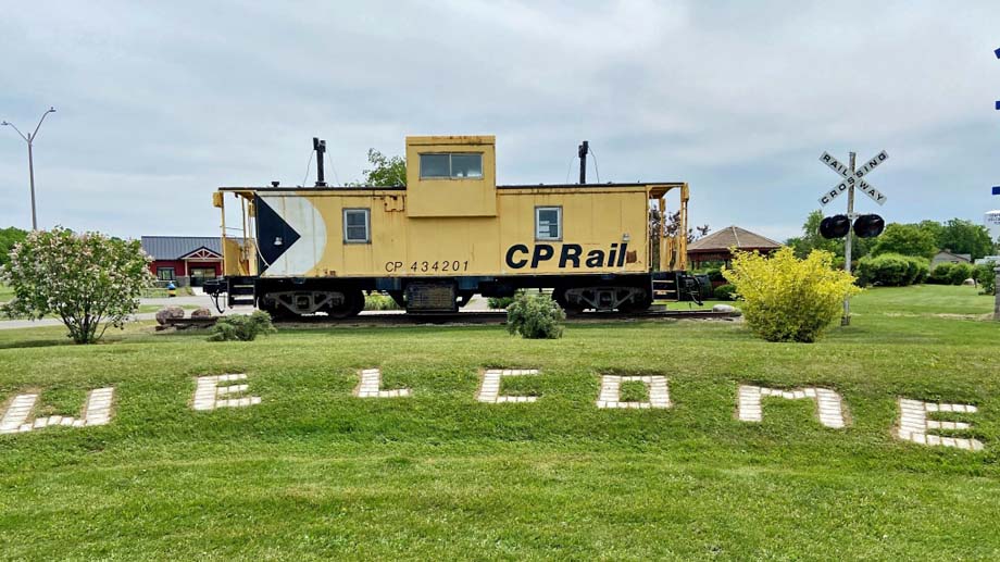 The Renfrew caboose.