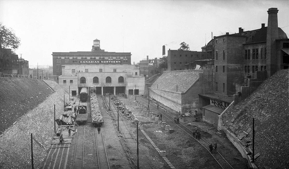 CNoR station at Montreal