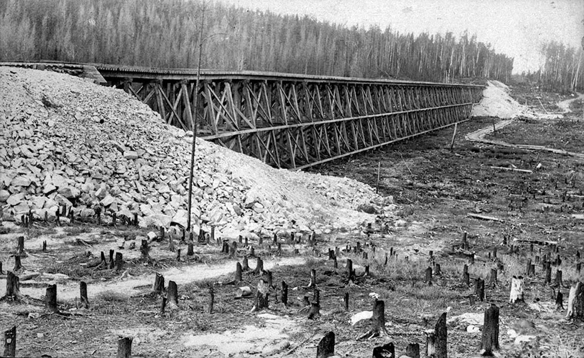 NTR trestle near Good Lake