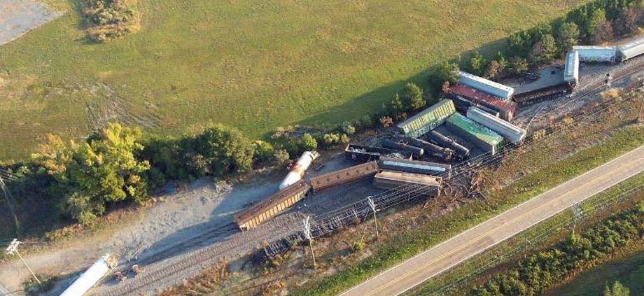 CPKC train derailment.