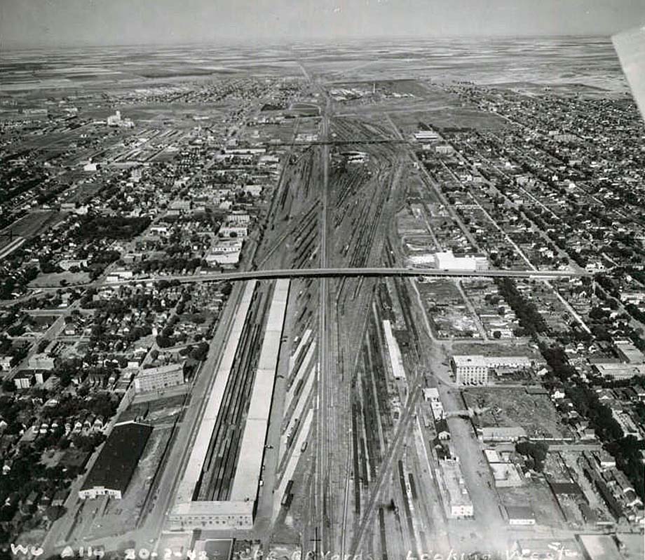 The CPR Winnipeg yards.