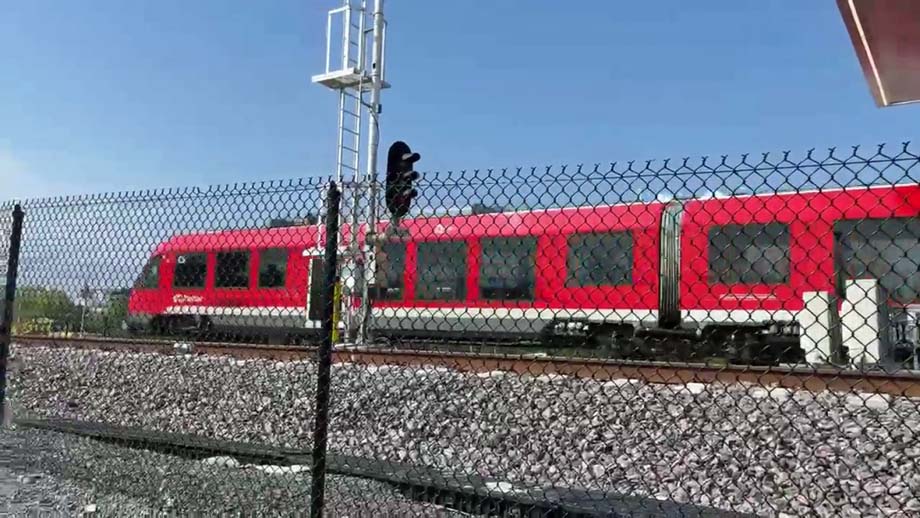 A Trillium Line train.