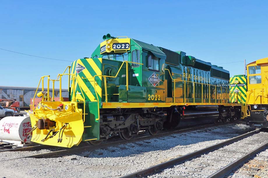 Great Sandhills Railway SD40-2.