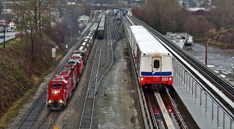 First generation Skytrain cars.