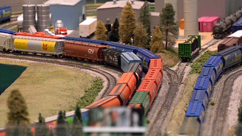 Rocky Ridge Model Railroad club layout.