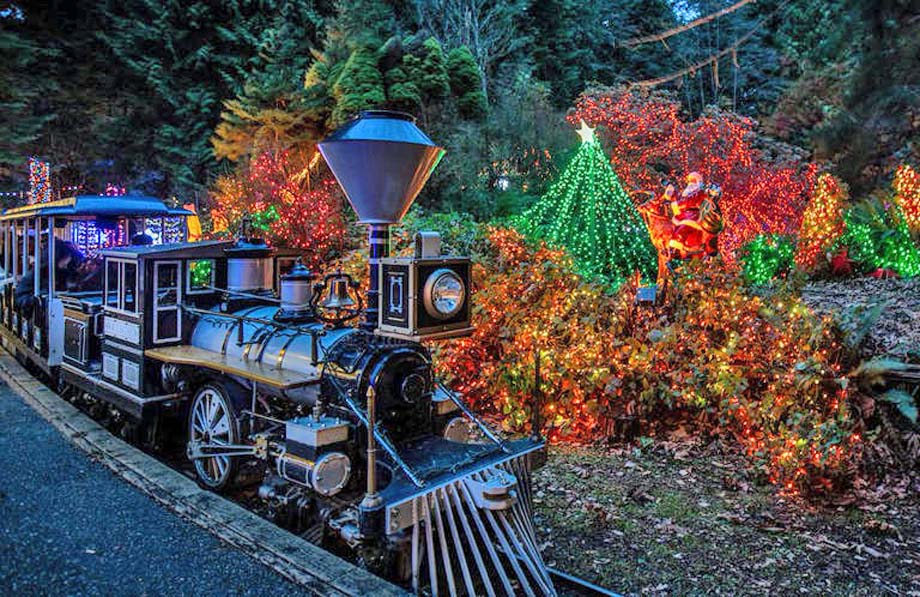 The Stanley Park Christmas Train.