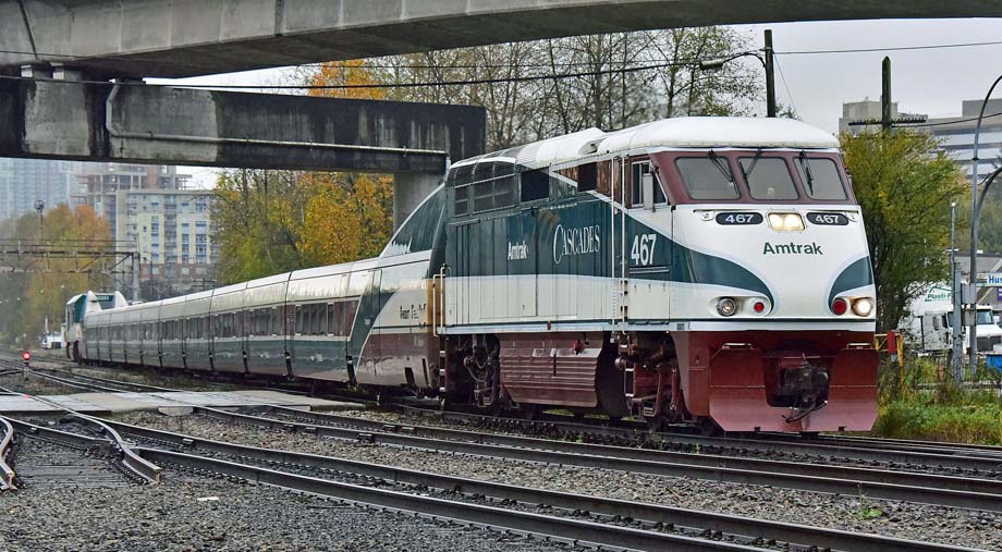 The Amtrak Cascades.