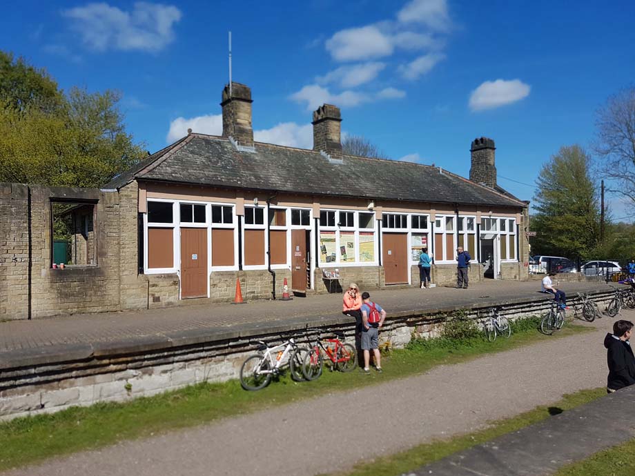 Millers Dale station.