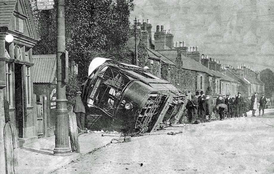 The tram crash claimed the lives of two women.