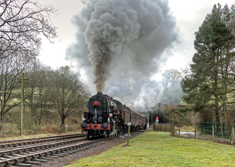 USATC 5197 North at the Leek Brook loop.