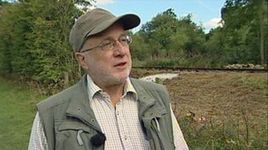 Derrick Hale of the National Hedge Laying Society.