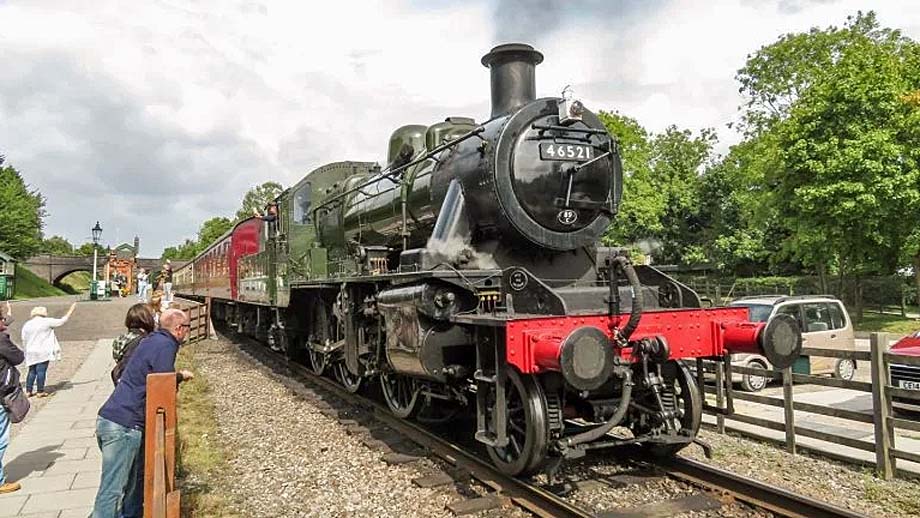 LMS Ivatt Class 2 number 46521.